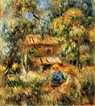 Pierre-Auguste Renoir Cagnes Landscape 04 oil painting reproduction
