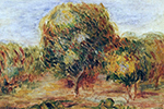 Pierre-Auguste Renoir Cagnes Landscape, 1907-08 02 oil painting reproduction