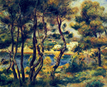 Pierre-Auguste Renoir Cape Saint-Jean, 1908-10 oil painting reproduction