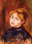 Pierre-Auguste Renoir Catulle Mendez, 1888 oil painting reproduction