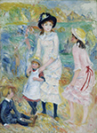 Pierre-Auguste Renoir Children on the Seashore, 1883 oil painting reproduction