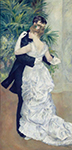 Pierre-Auguste Renoir City Dance, 1888 oil painting reproduction