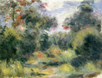 Pierre-Auguste Renoir Clearing oil painting reproduction