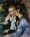 Pierre-Auguste Renoir Confidences, 1878 oil painting reproduction