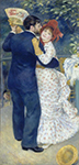 Pierre-Auguste Renoir Country Dance, 1883 oil painting reproduction