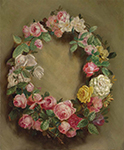 Pierre-Auguste Renoir Crown of Roses, 1858 oil painting reproduction
