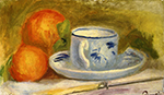 Pierre-Auguste Renoir Cup and Oranges oil painting reproduction