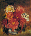 Pierre-Auguste Renoir Dahlias, 1890 oil painting reproduction