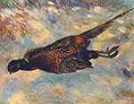 Pierre-Auguste Renoir Dead Pheasant in the Snow, 1879 oil painting reproduction