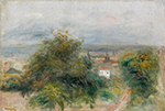 Pierre-Auguste Renoir Essoyes Landscape, 1800 oil painting reproduction