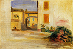 Pierre-Auguste Renoir Farm Courtyard, Midday oil painting reproduction