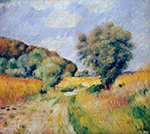 Pierre-Auguste Renoir Fields of Wheat, 1885 oil painting reproduction