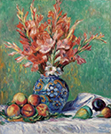 Pierre-Auguste Renoir Flowers and Fruits, 1889 oil painting reproduction