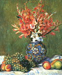 Pierre-Auguste Renoir Flowers and Fruits, 1889 oil painting reproduction