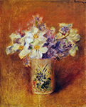 Pierre-Auguste Renoir Flowers in a Vase, 1878 02 oil painting reproduction