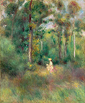Pierre-Auguste Renoir Forest at Marly, 1895 oil painting reproduction