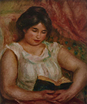 Pierre-Auguste Renoir Gabrielle Reading, 1906 oil painting reproduction