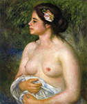 Pierre-Auguste Renoir Gabrielle with a Rose, 1899 oil painting reproduction