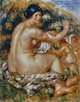Pierre-Auguste Renoir After Bathing, 1912 oil painting reproduction