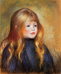 Pierre-Auguste Renoir Head of a Child, 1988 oil painting reproduction