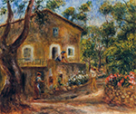 Pierre-Auguste Renoir House in Collett at Cagnes, 1912 oil painting reproduction