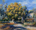 Pierre-Auguste Renoir Houses at Cagnes 2, 1905 oil painting reproduction