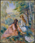 Pierre-Auguste Renoir In the Meadow, 1888-92 oil painting reproduction