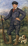 Pierre-Auguste Renoir Jean Renoir as a Hunter, 1910 oil painting reproduction