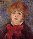 Pierre-Auguste Renoir Jeanne Samary, 1877 oil painting reproduction