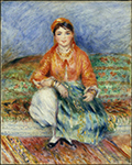 Pierre-Auguste Renoir Algerian Girl, 1881 oil painting reproduction