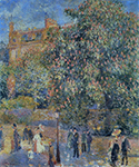 Pierre-Auguste Renoir La Place Saint-Georges, 1875 oil painting reproduction