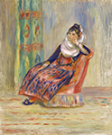Pierre-Auguste Renoir Algerian Woman, 1881 oil painting reproduction