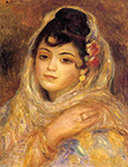 Pierre-Auguste Renoir Algerian Woman 2, 1881 oil painting reproduction