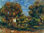 Pierre-Auguste Renoir Landscape 15 oil painting reproduction