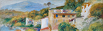Pierre-Auguste Renoir Landscape in Provence, 1904 oil painting reproduction