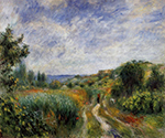 Pierre-Auguste Renoir Landscape near Essoyes, 1892 oil painting reproduction