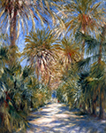 Pierre-Auguste Renoir Algiers, the Garden of Essai, 1881 oil painting reproduction