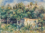 Pierre-Auguste Renoir Landscape with Cabin, 1916 oil painting reproduction