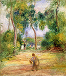 Pierre-Auguste Renoir Landscape with Figures oil painting reproduction