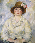 Pierre-Auguste Renoir Aline Charigot (future Madame Renoir), 1885 oil painting reproduction