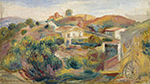 Pierre-Auguste Renoir Landscape with Houses, 1911 oil painting reproduction