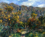 Pierre-Auguste Renoir Landscape with Mimosas, 1912 oil painting reproduction