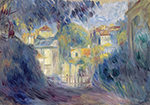 Pierre-Auguste Renoir Landscape with Red Roofs oil painting reproduction