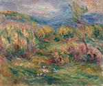 Pierre-Auguste Renoir Landscape with Trees 03 oil painting reproduction