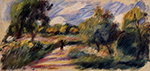 Pierre-Auguste Renoir Landscape, 1890 oil painting reproduction