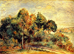 Pierre-Auguste Renoir Landscape, 1800 oil painting reproduction
