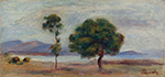 Pierre-Auguste Renoir Landscape, 1905 02 oil painting reproduction