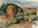Pierre-Auguste Renoir Landscape, 1910-14 01 oil painting reproduction