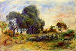 Pierre-Auguste Renoir Landscape, 1913 oil painting reproduction