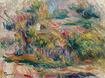 Pierre-Auguste Renoir Landscape, 1919 01 oil painting reproduction
